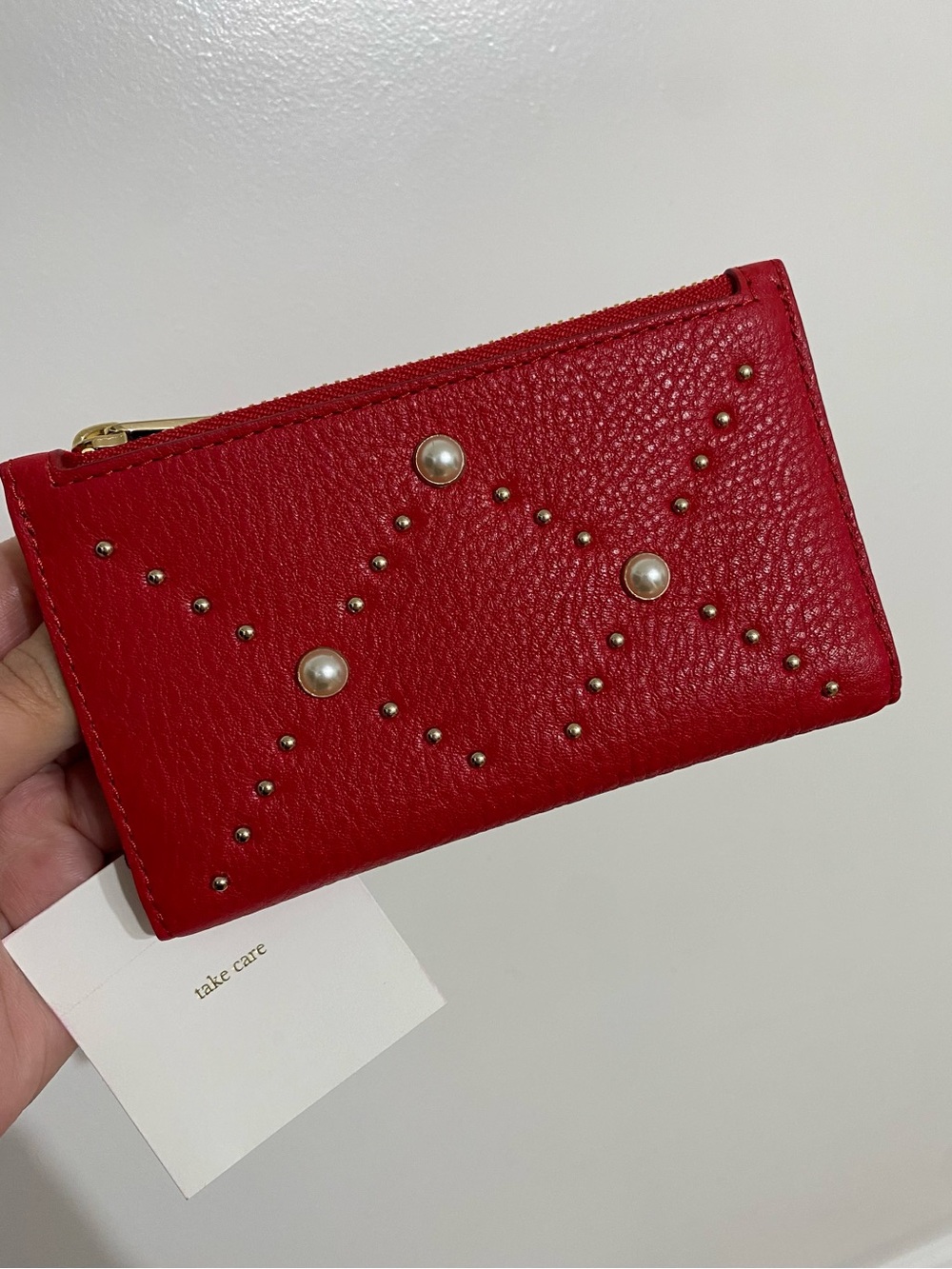 NWT! Kate Spade Hayes Street Mikey Pearl Wallet
